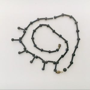 Vintage jet Necklace